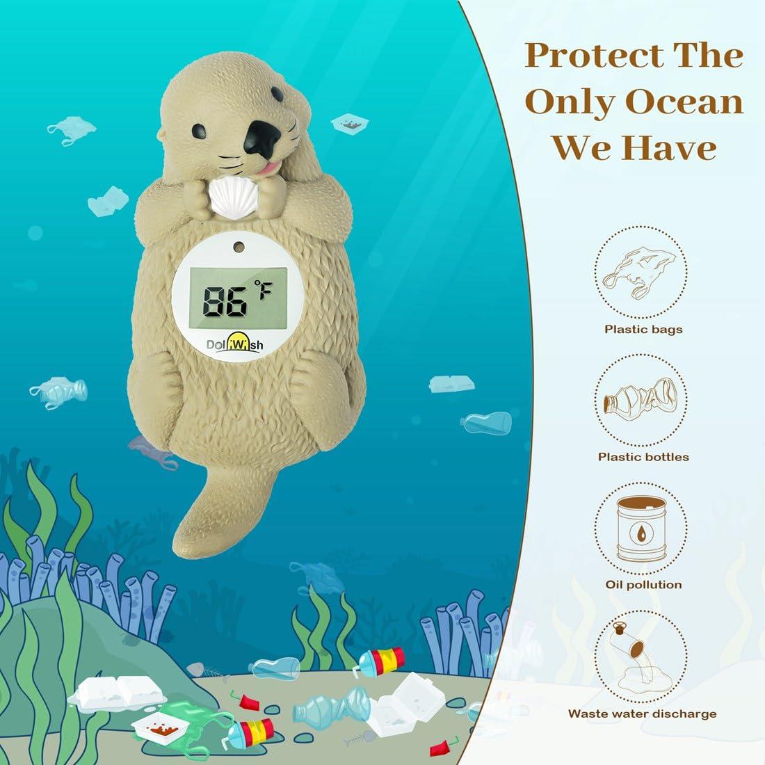 Termómetro Digital de Baño Doliwish Nutria Libre de BPA