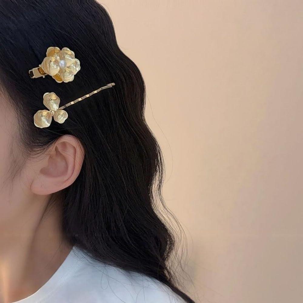 Juego de 6 Clips y Pasadores para Cabello SICOPEE Vintage