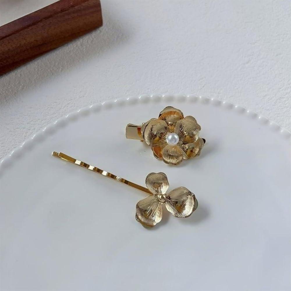 Juego de 6 Clips y Pasadores para Cabello SICOPEE Vintage