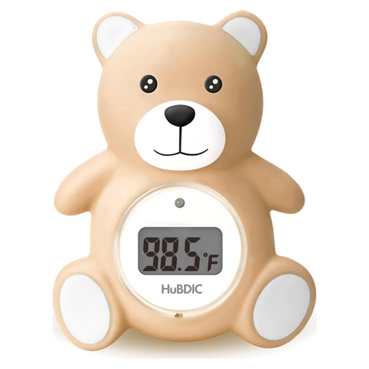 Termómetro de baño para bebés HubiBaby 2 en 1 con alerta