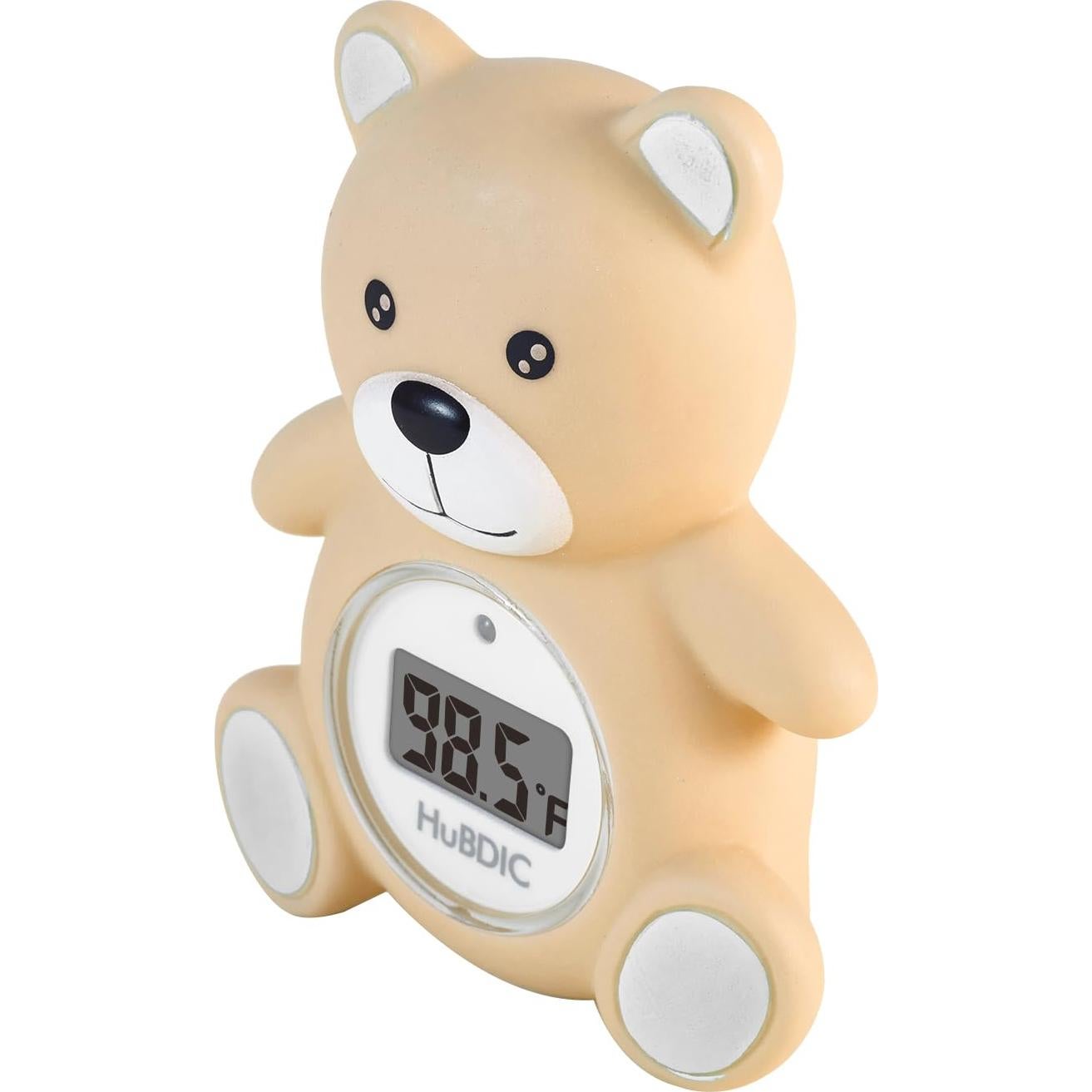 Termómetro de baño para bebés HubiBaby 2 en 1 con alerta