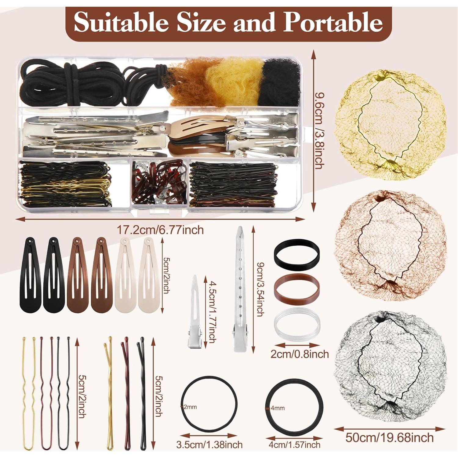 Kit de 219 Accesorios para el Cabello ProSuites con Caja