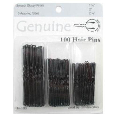 Paquete de 100 Pinzas para Cabello Genuino 4.4-6.4 cm