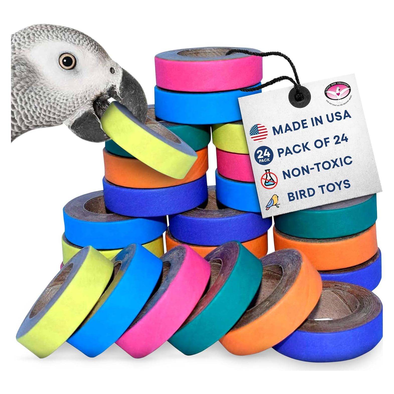 Juguetes para Aves Super Bird Creations Fatty Bagels 24 Pzas