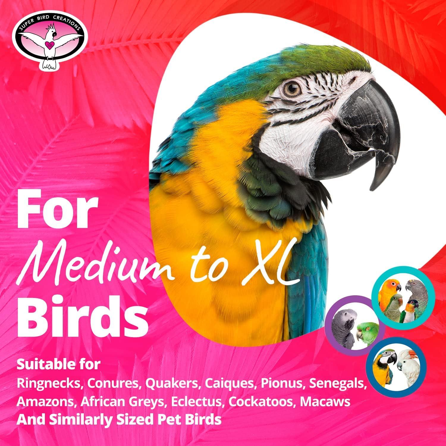 Juguetes para Aves Super Bird Creations Fatty Bagels 24 Pzas