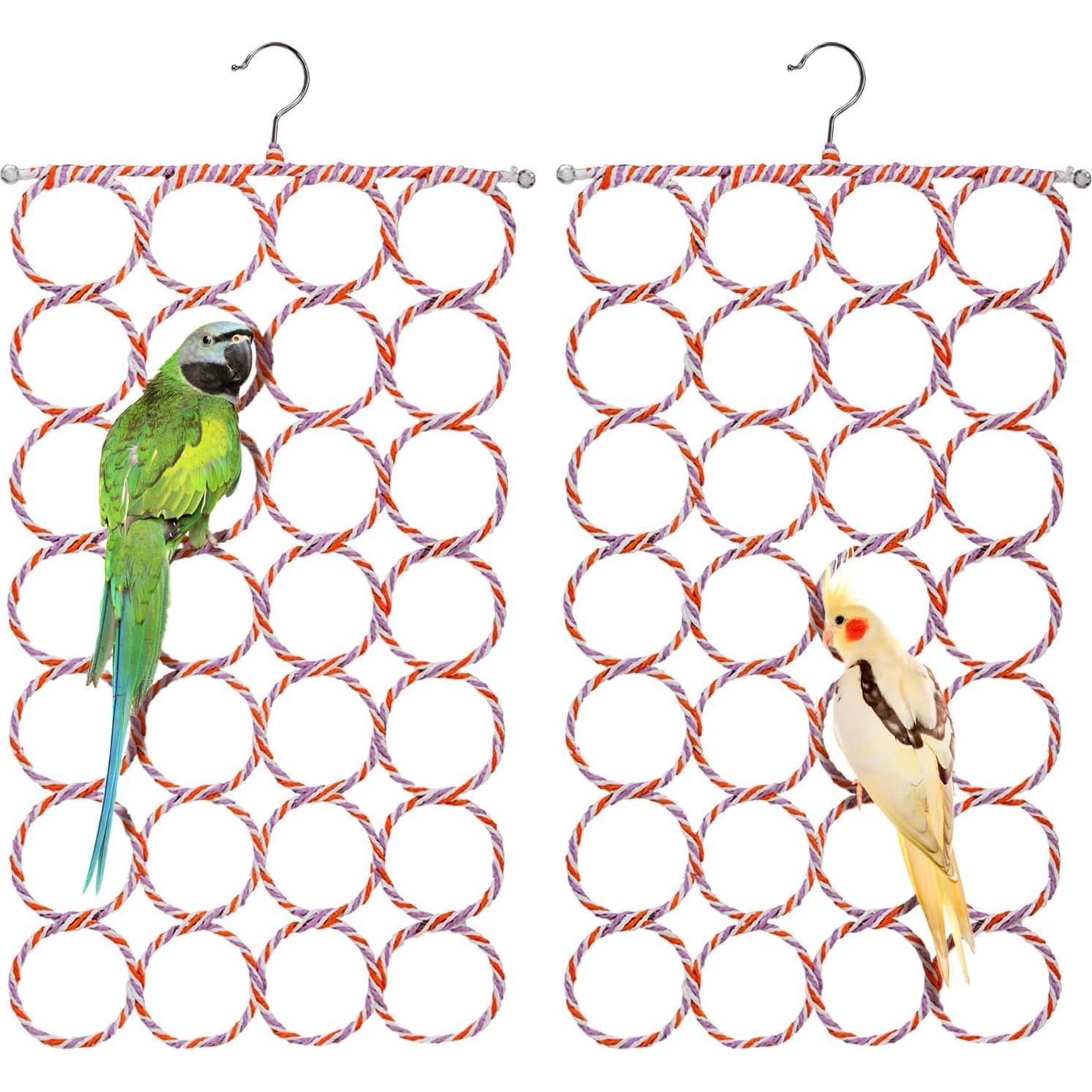 Yopay 2 Cuerdas de Escalada para Ratas y Aves 61x36cm