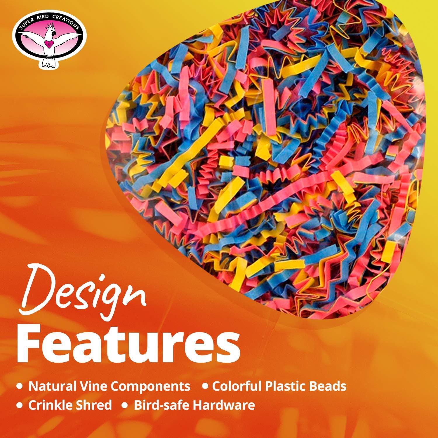 Juguete para Aves Super Bird Creations SB541 Estrella 15.24 cm