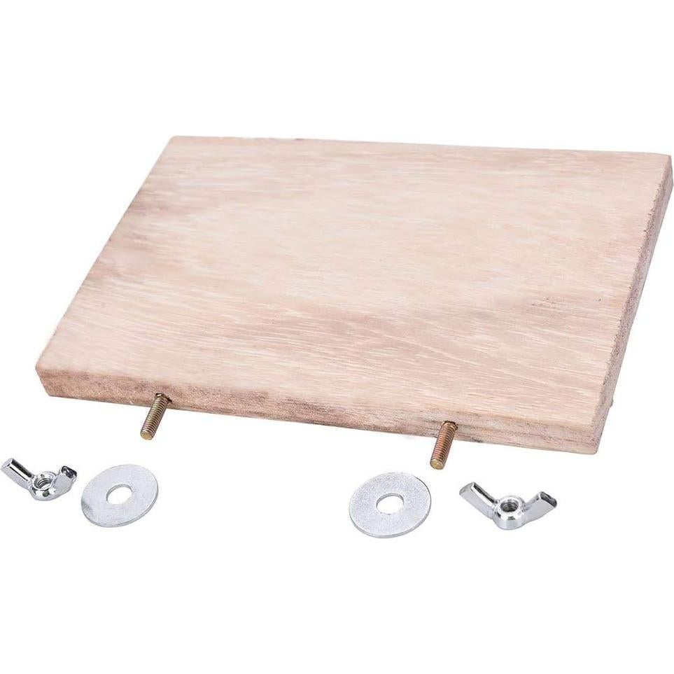 Perchera de Madera Natural Dream-Wonderland para Loros y Pequeños Animales