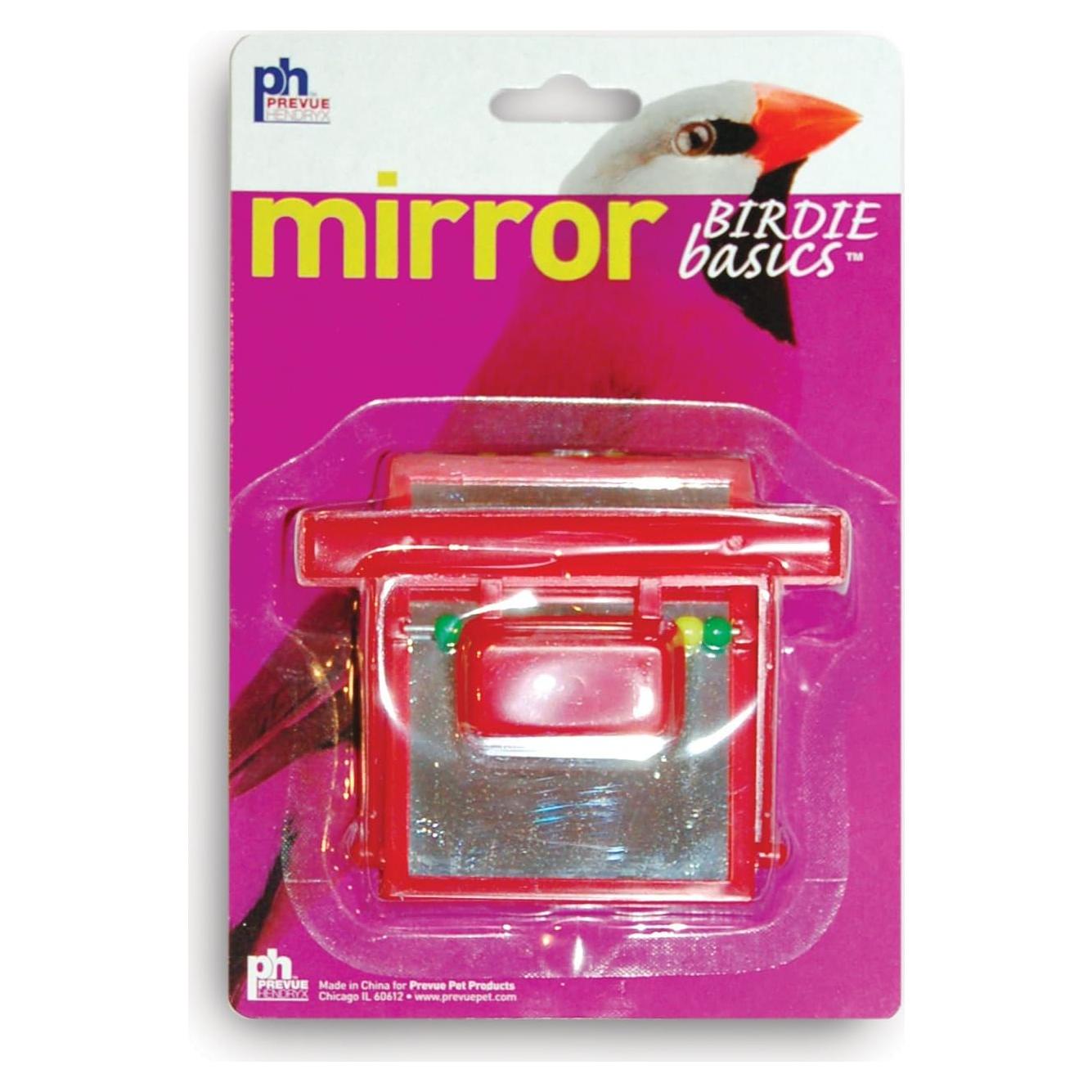 Espejo de Percha para Aves Prevue 60424 con Cuentas Seguras