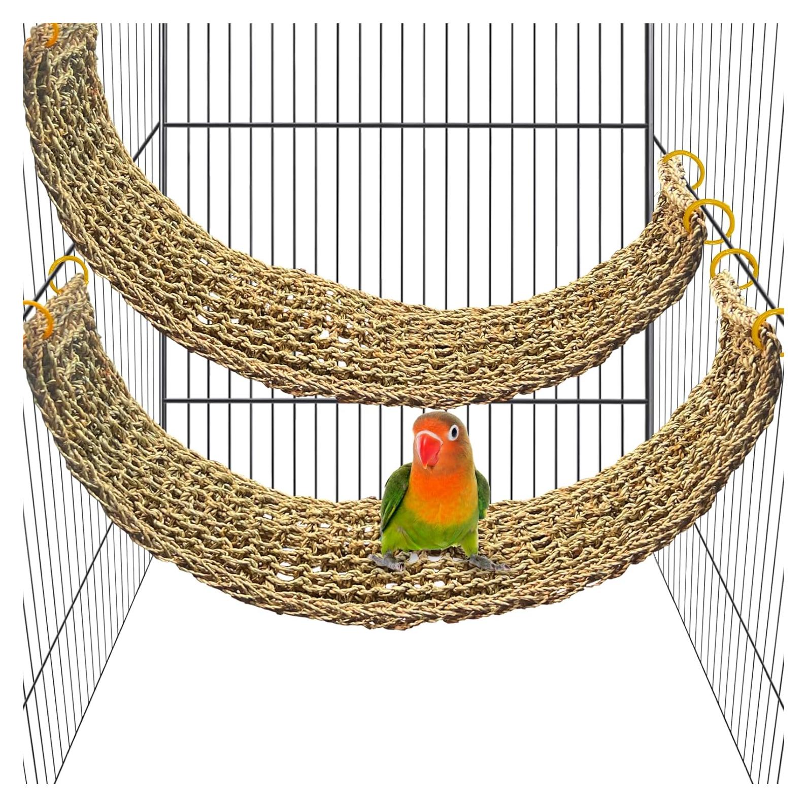 Alfombra de Hierba Marina para Aves Kathson 75x18 cm 2 Pcs