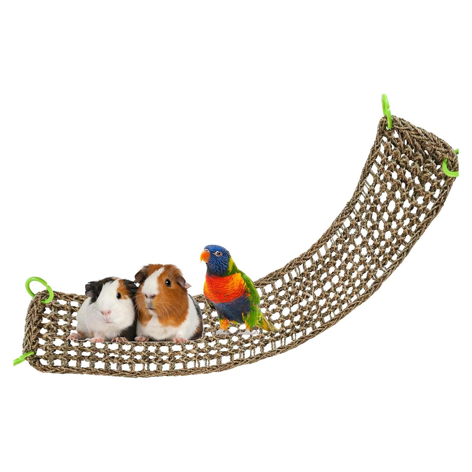 Alfombra de Hierba Marina Natural Dnoifne 100x18 cm para Aves