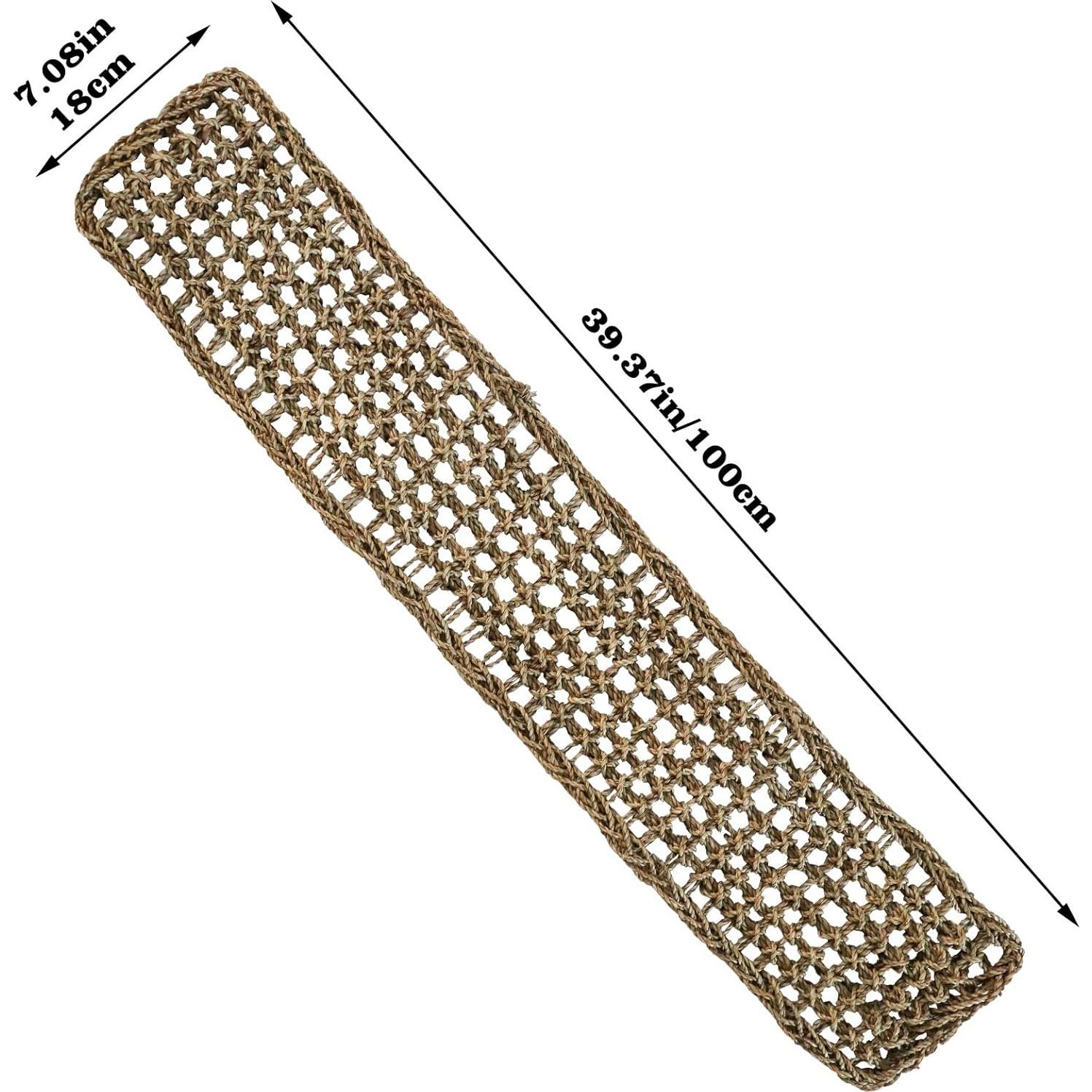 Alfombra de Hierba Marina Natural Dnoifne 100x18 cm para Aves