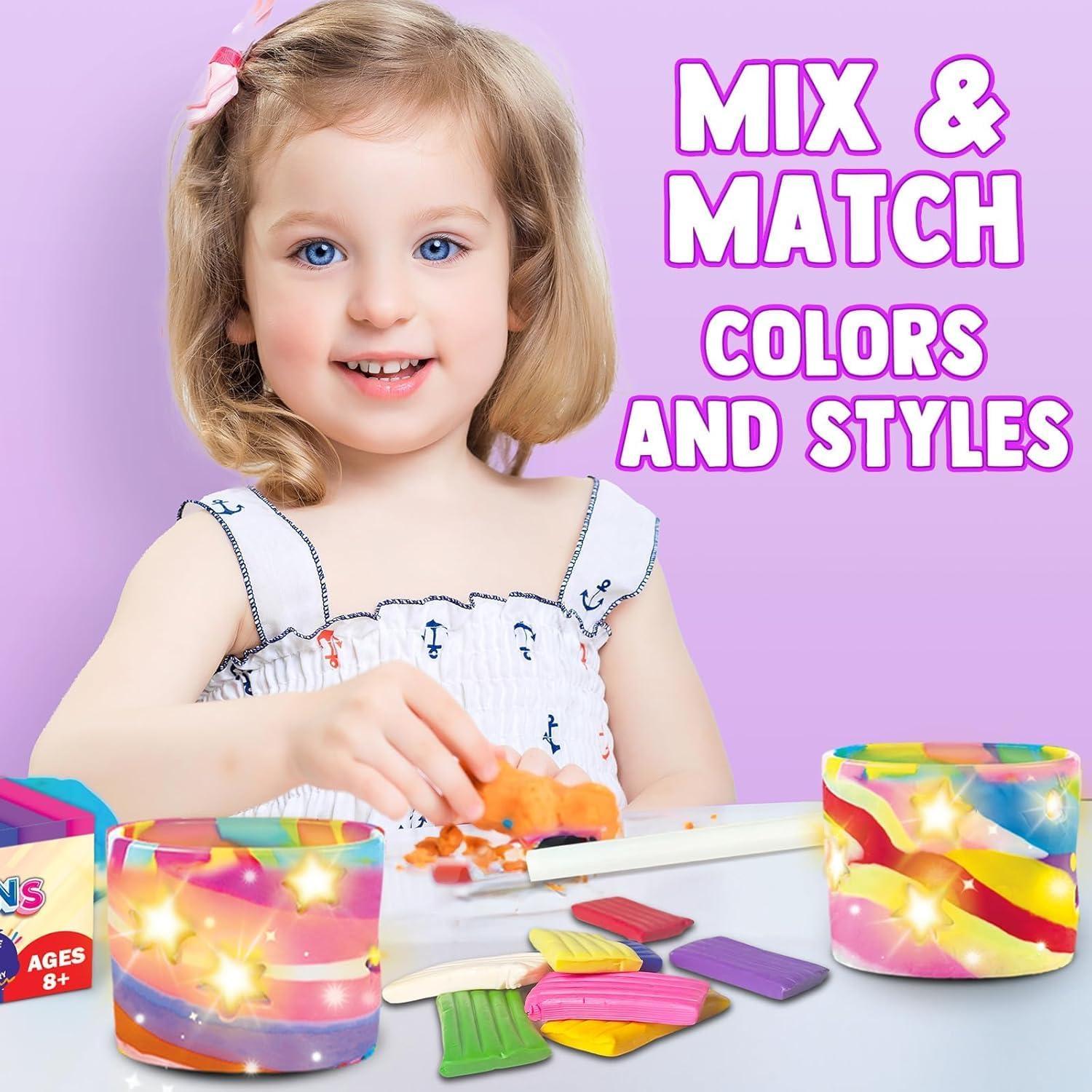 Kit de Manualidades de Arcilla Goody King - Luminarios LED