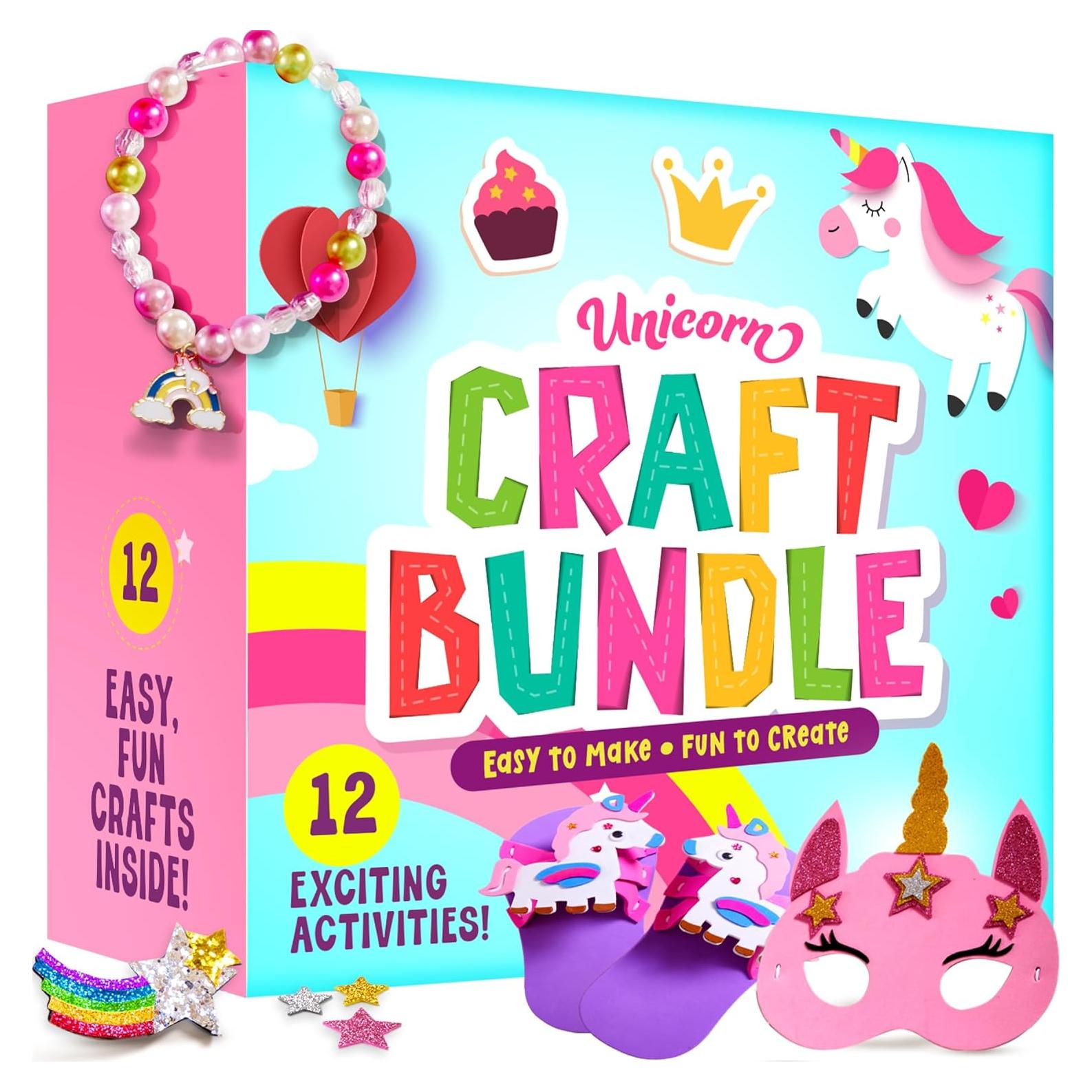 Kit de Manualidades Unicornio Dan&Darci - 12 Proyectos Creativos