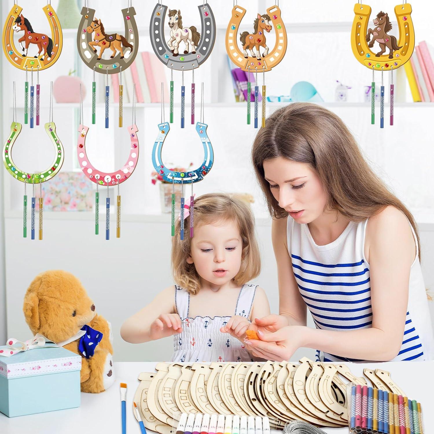 Kit de Manualidades de Campana de Viento Gisgfim - 16 Piezas