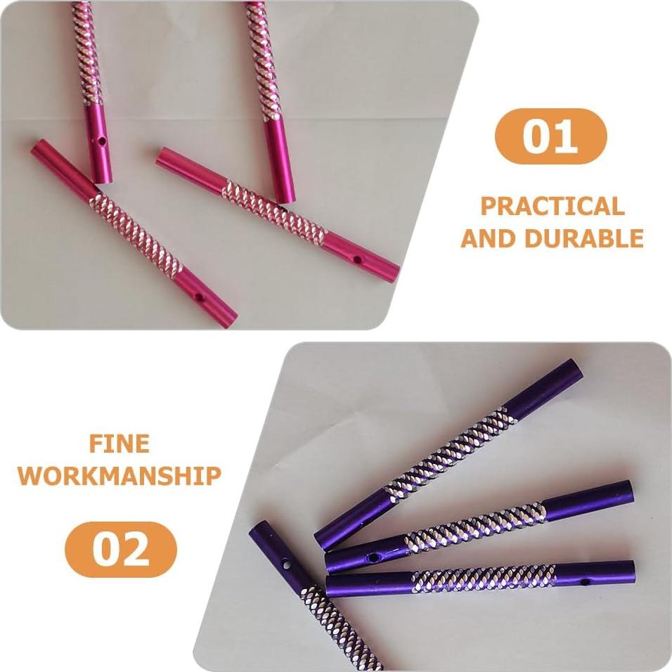 50 Tubos de Campana de Viento Didiseaon de Aluminio Multicolor