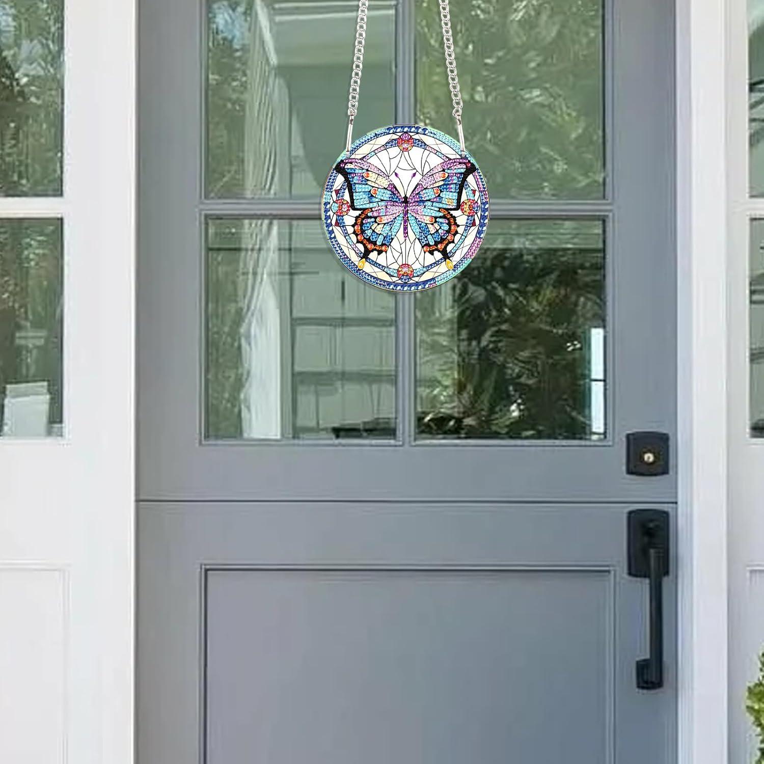 Colgante de Pintura de Diamante JISHSHAY Mariposa 3 DIY