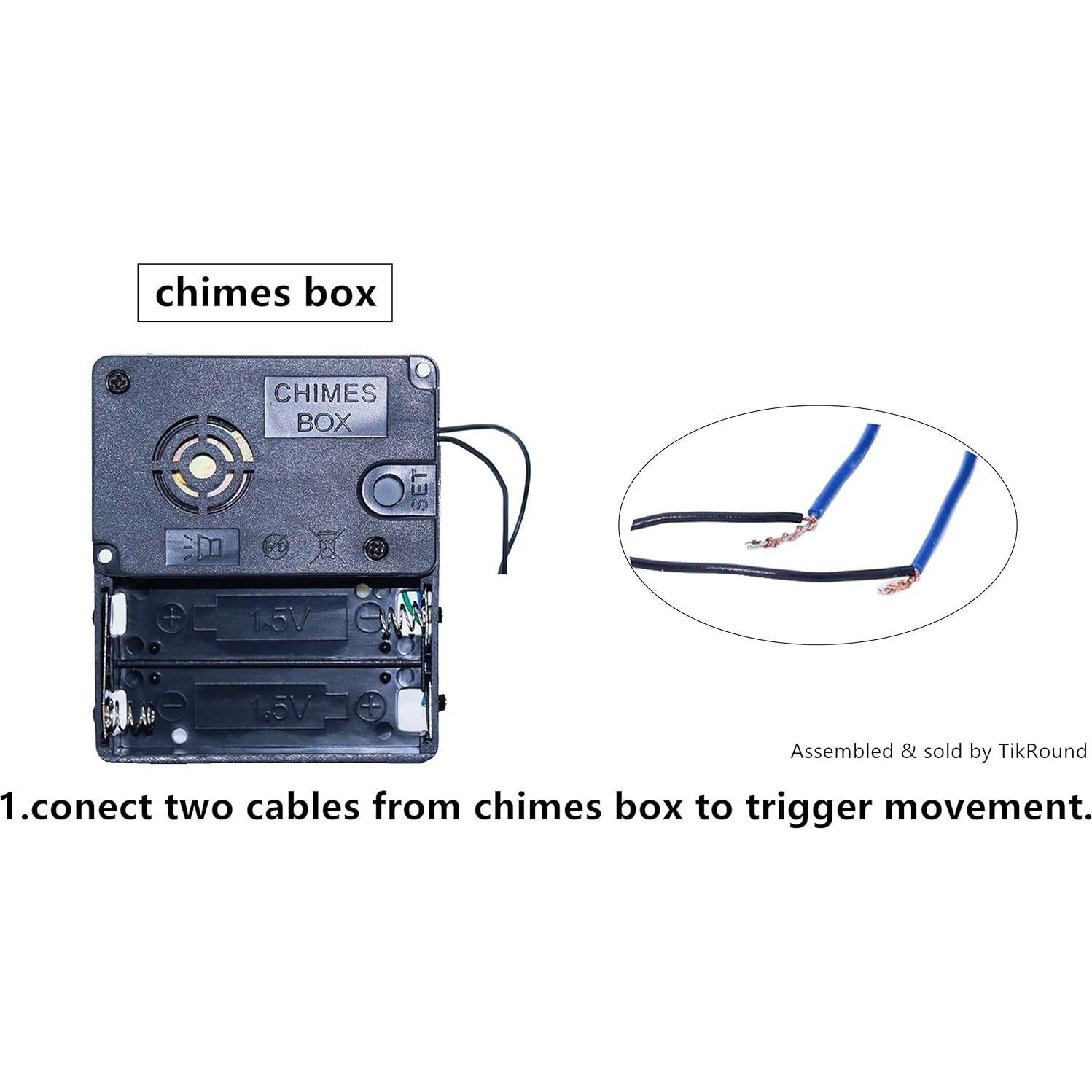 Caja de Campanas Westminster TIKROUND para Reloj - 42.6g
