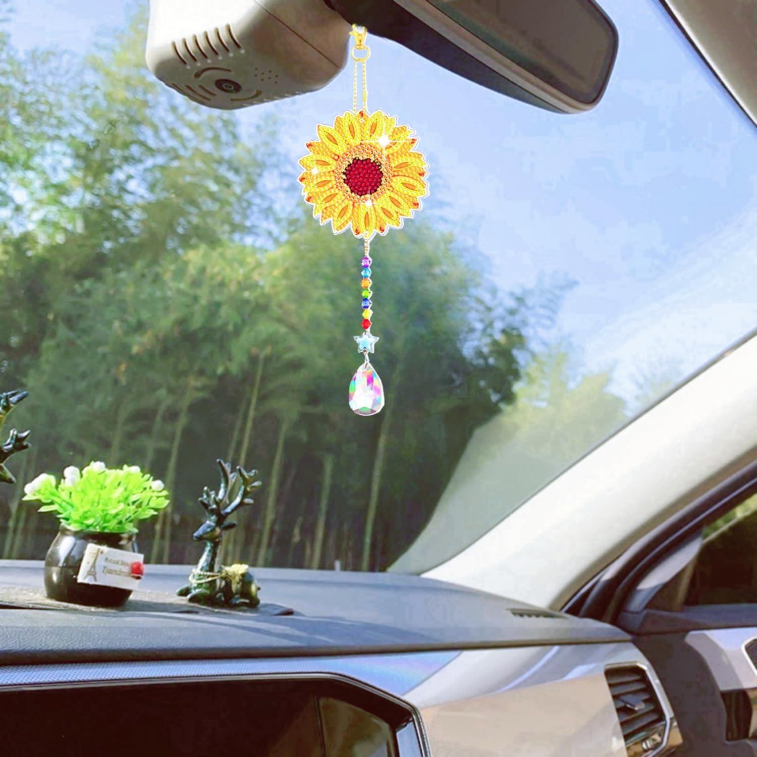 Kit de Campanas de Viento 5D JFRCSSY Cristales Coloridos