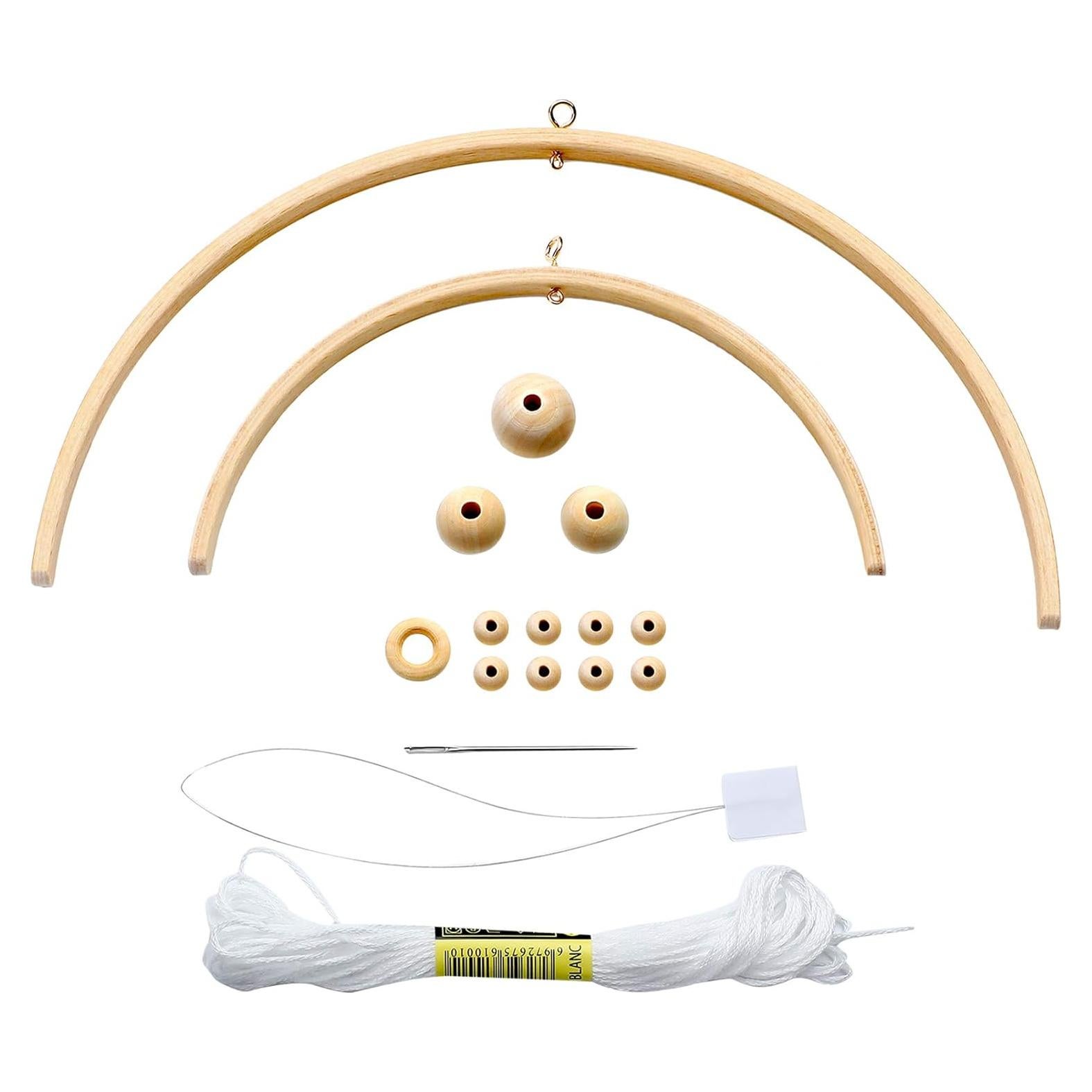 Móvil de Cuna Tatuo Campana de Viento de Madera DIY