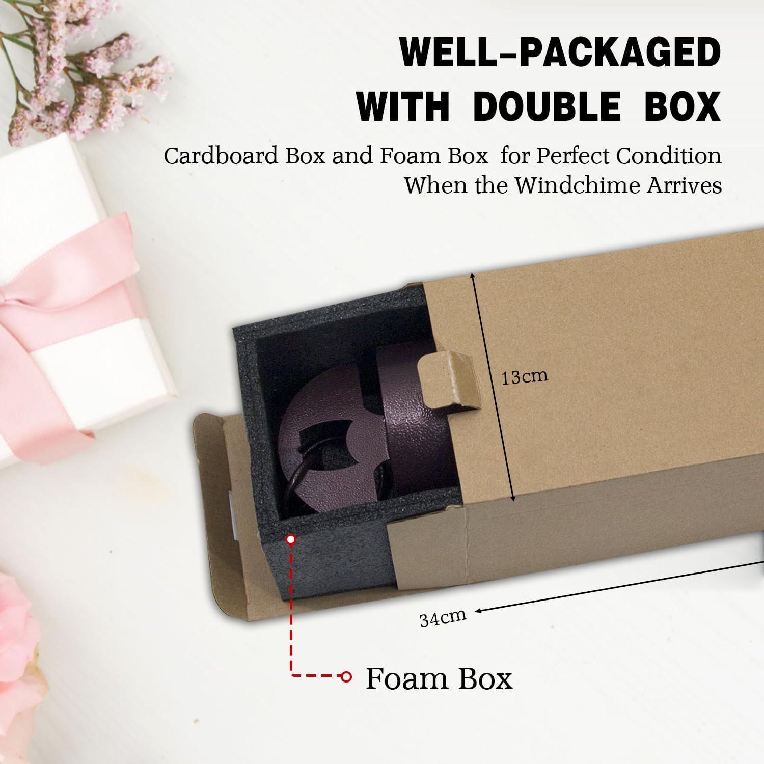 Campana de Viento ASTARIN de Bronce 61 cm para Jardín