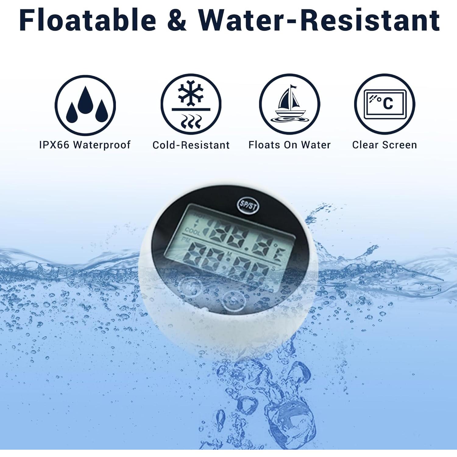Termómetro Flotante para Baño de Hielo Qiweilong M3 con Temporizador