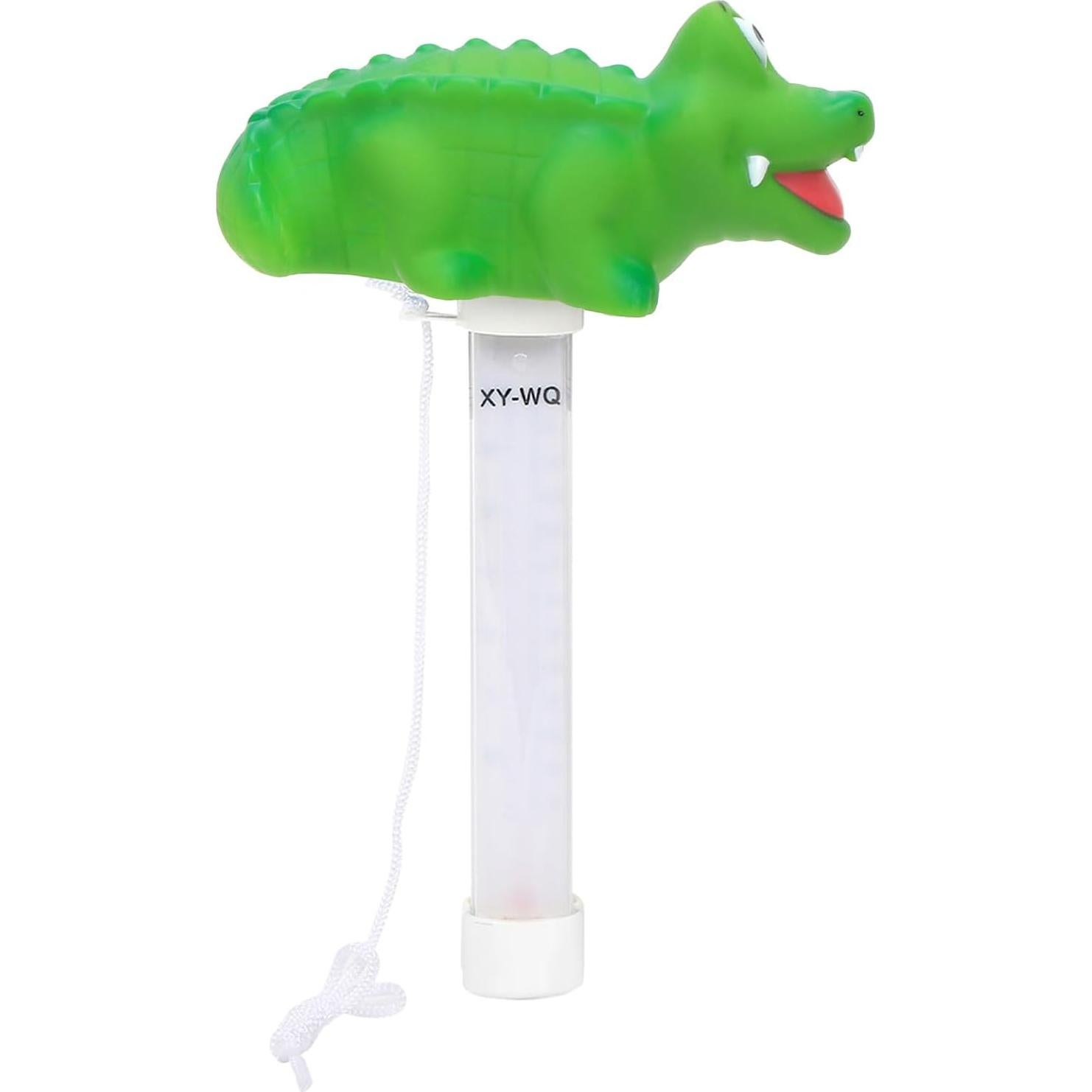 Termómetro Flotante para Piscina XY-WQ Cocodrilo Grande