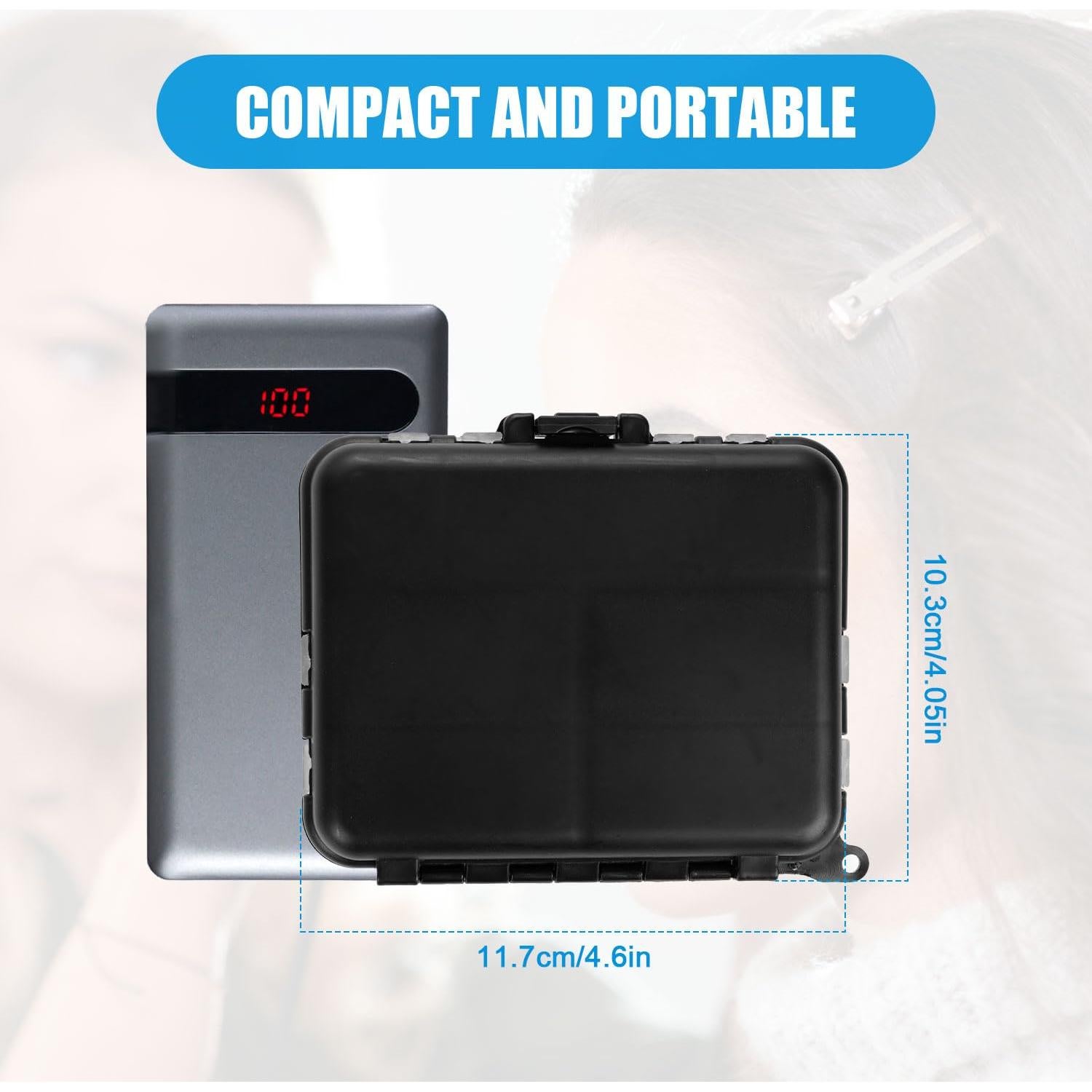 Juego de Clips para el Cabello 160pcs XIHIRCD con Caja