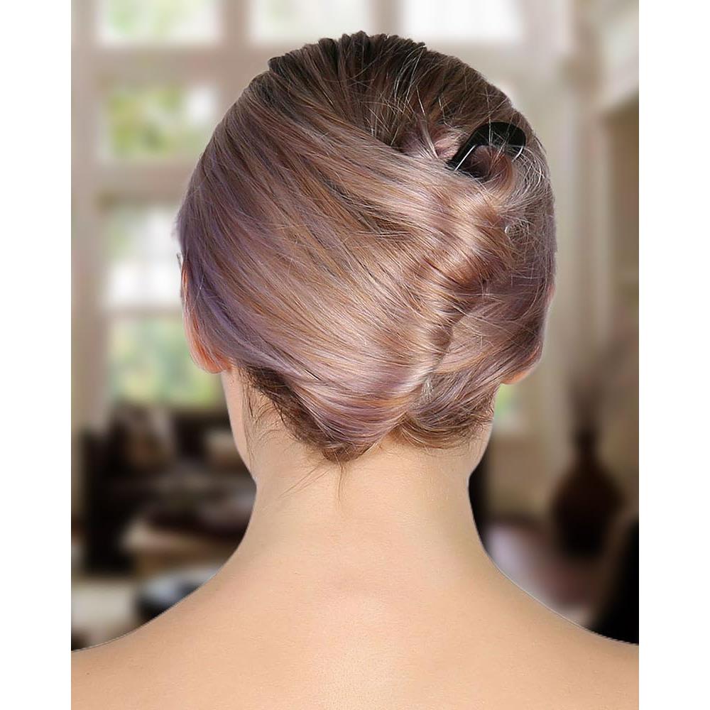 Horquillas Francesas de Metal HYFEEL 14cm 2 Piezas Negro