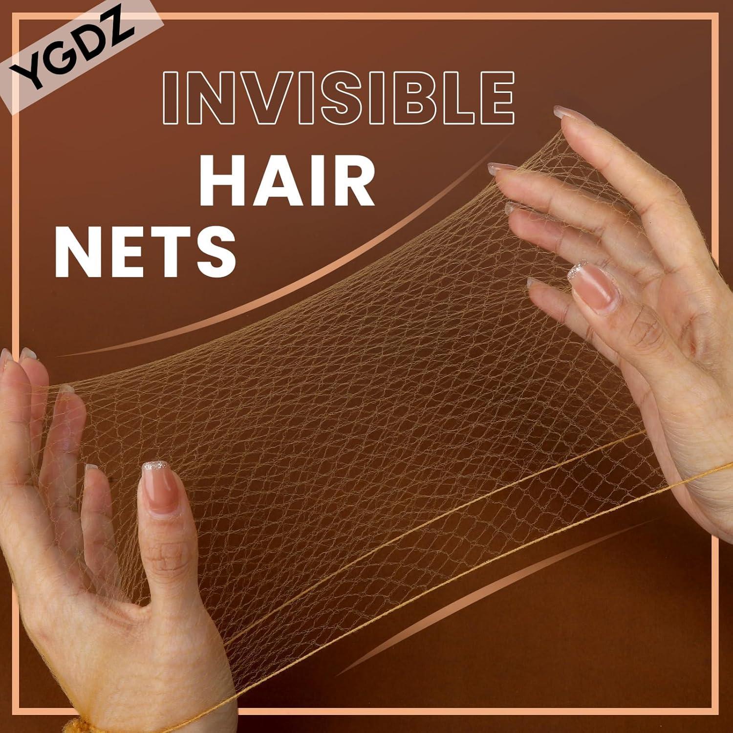 Redes para el Cabello YGDZ 50cm Color Café Claro - 40pcs