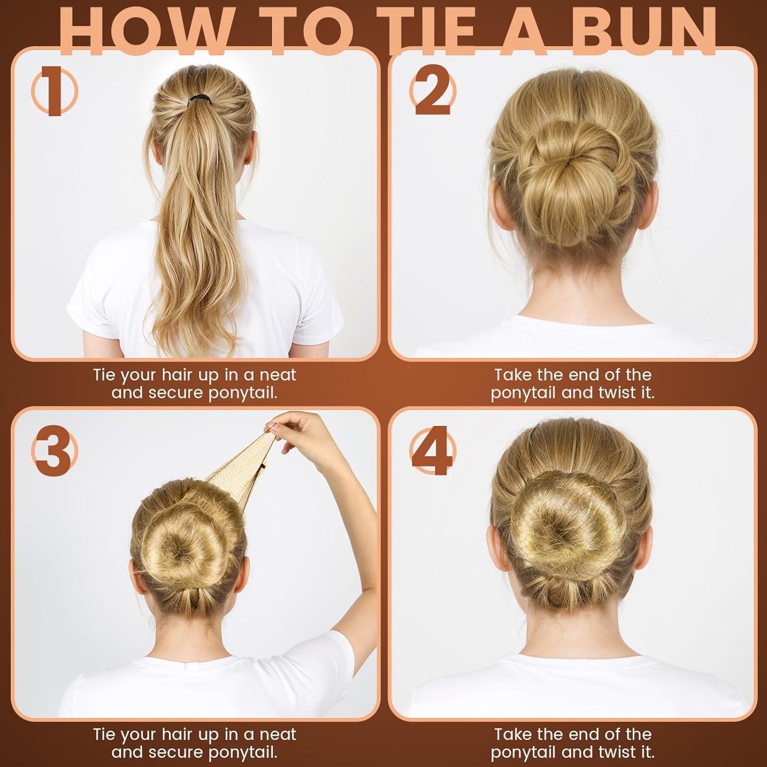 Redes para el Cabello YGDZ 50cm Color Café Claro - 40pcs