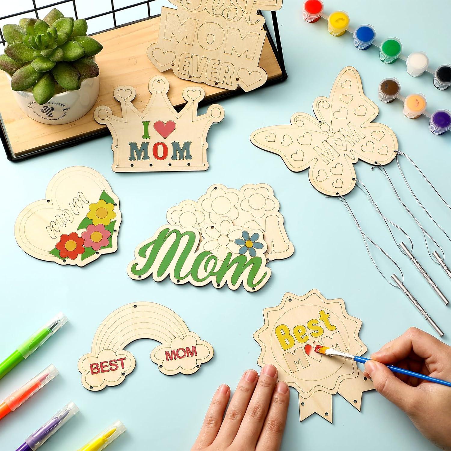 Kit de Campanas de Viento Yalikop 16 Piezas Manualidades Niños