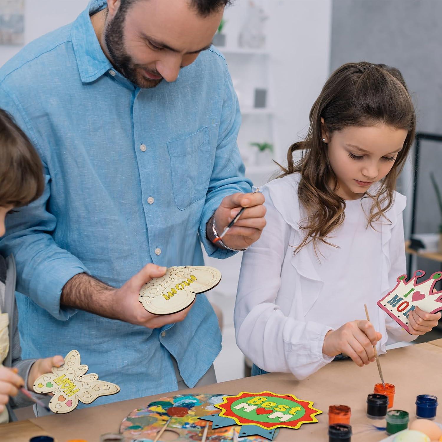 Kit de Campanas de Viento Yalikop 16 Piezas Manualidades Niños