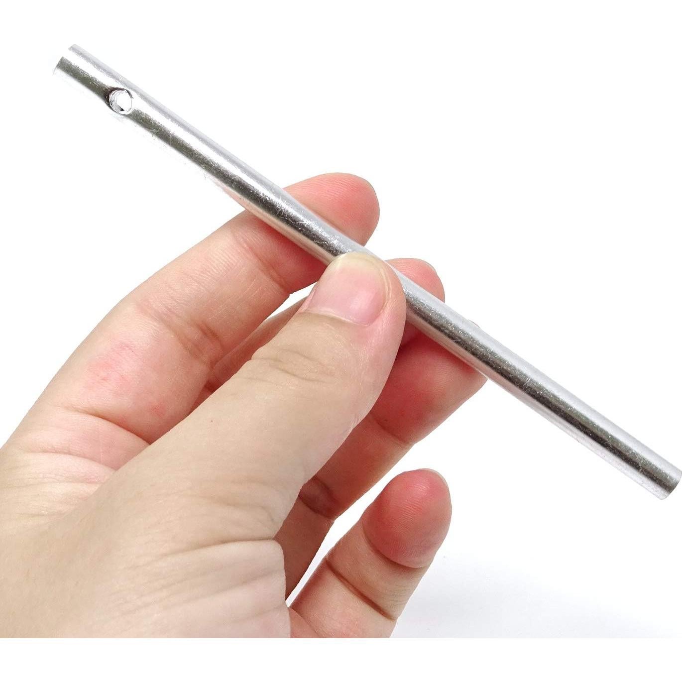 Kit 30 Tubos de Campana de Viento Aluminio Honbay Plateados