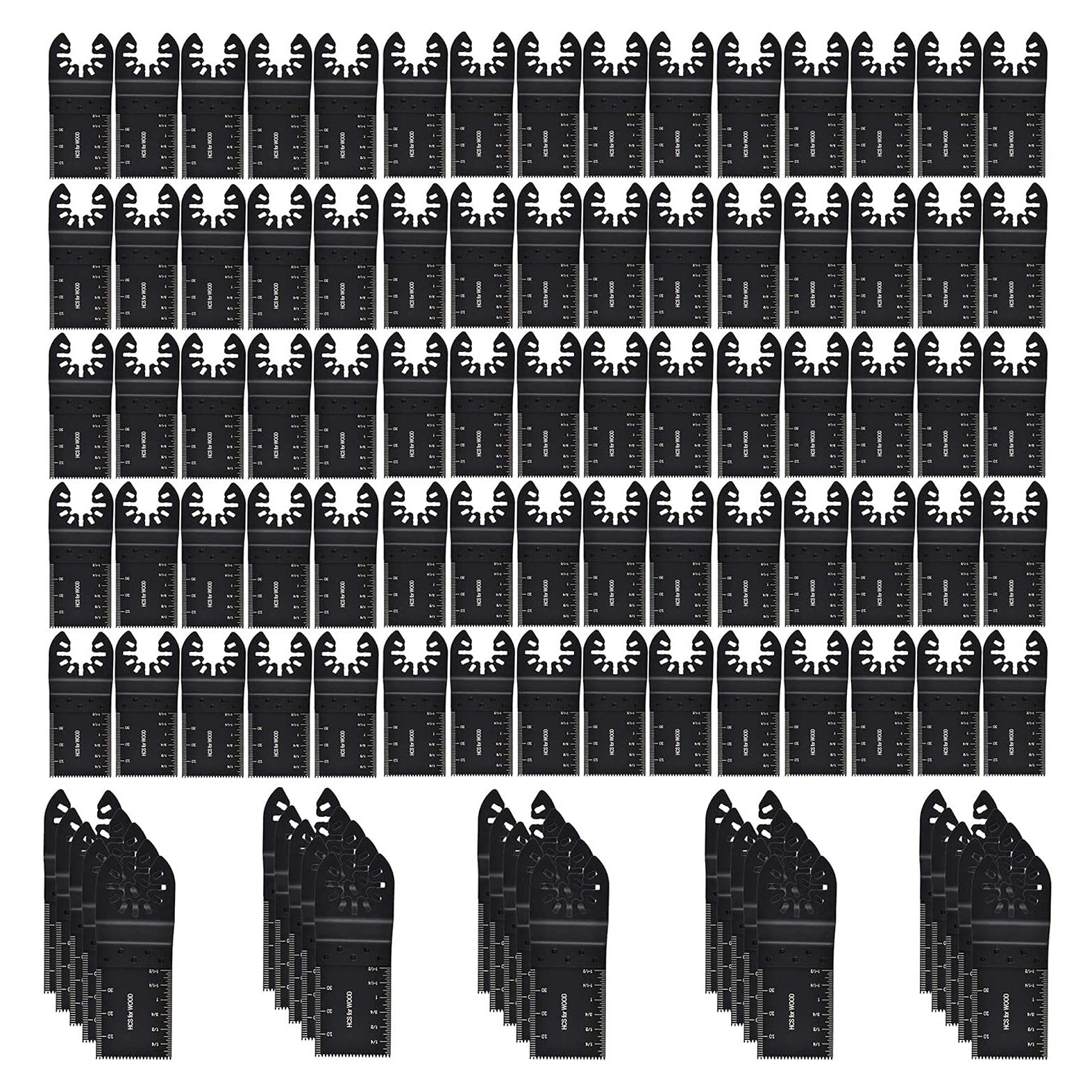 Cuchillas de sierra oscilante MinCHI257 100 piezas para madera