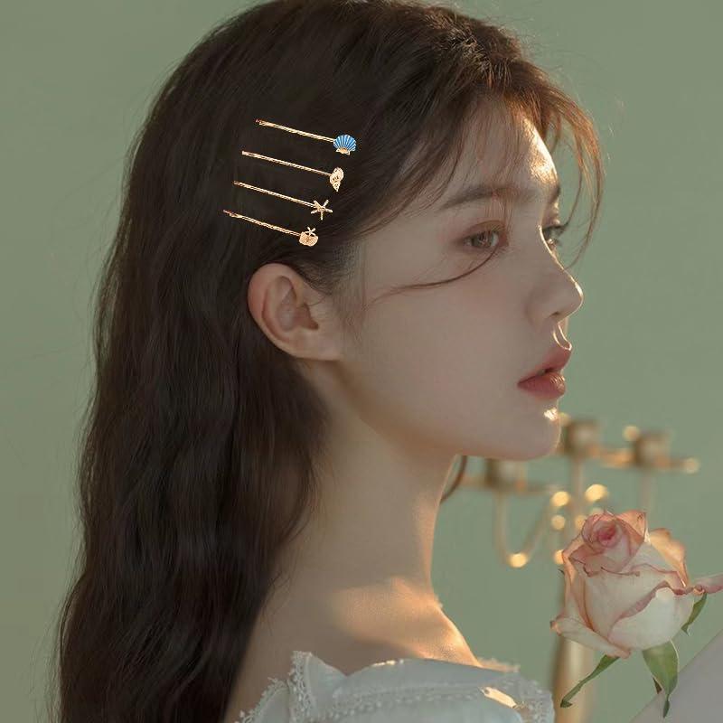 Juego de Horquillas de Estrella de Mar Guqqeuc - 8 Piezas