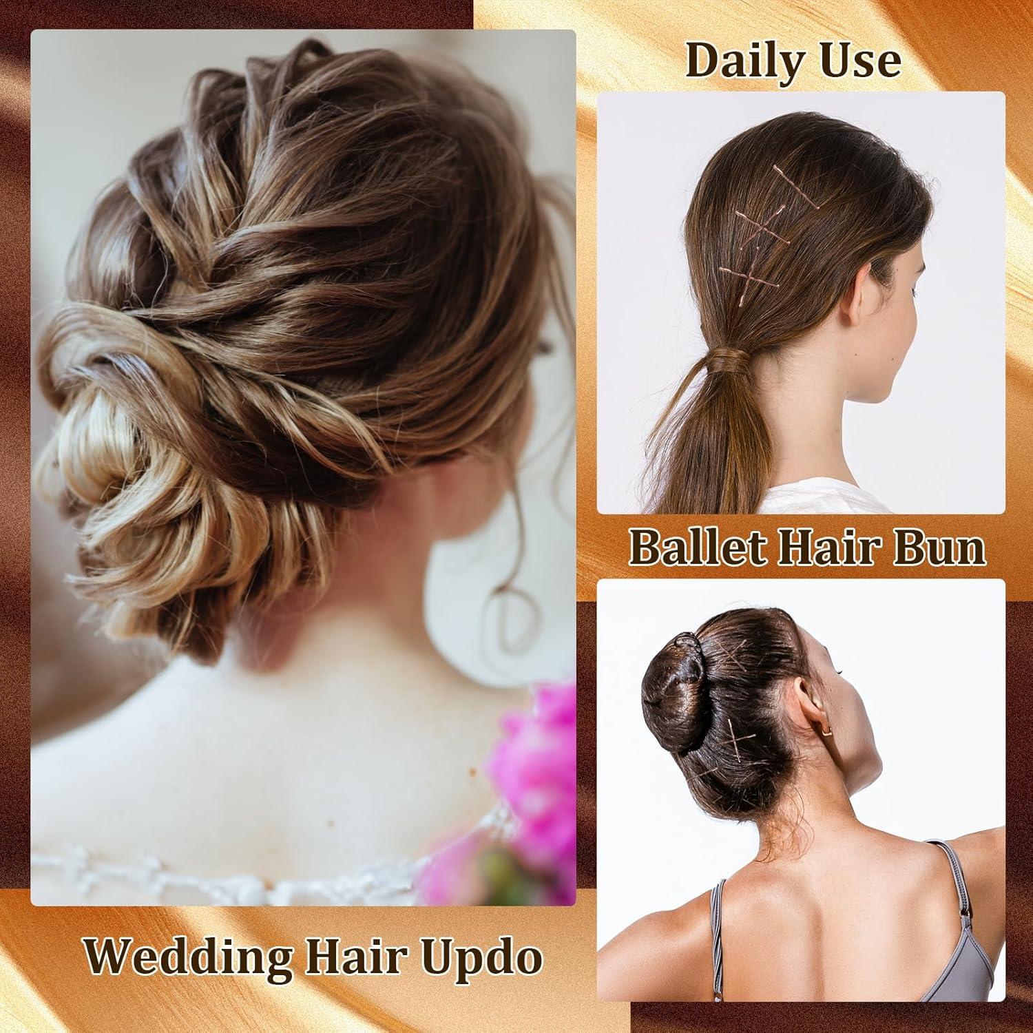 Kit de Accesorios para el Cabello YGQQOY - 100 Pasadores, 50 Bobby, 100 Bandas