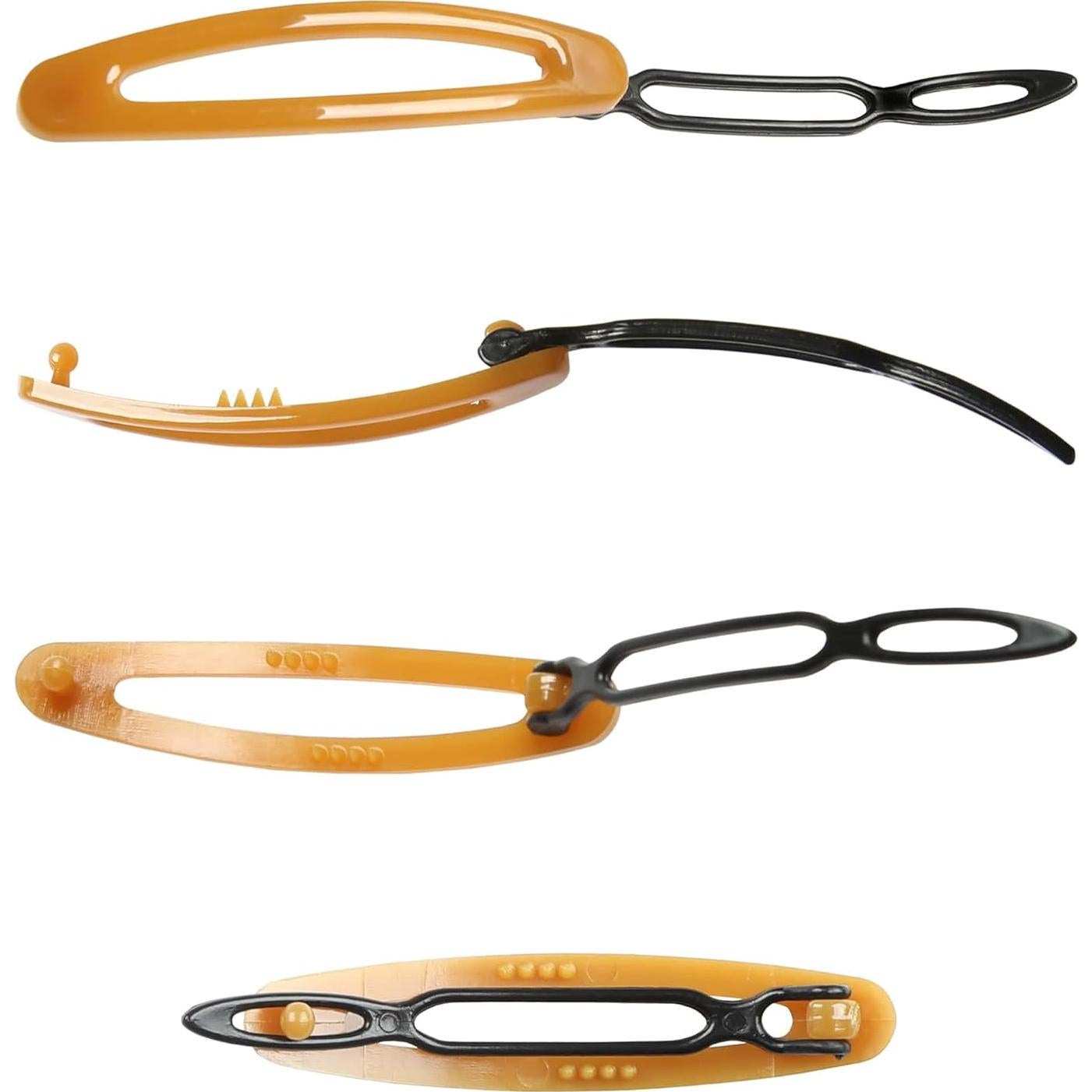 Juego de 12 pinzas para el cabello Aurora Pin - Sin metal, antideslizantes