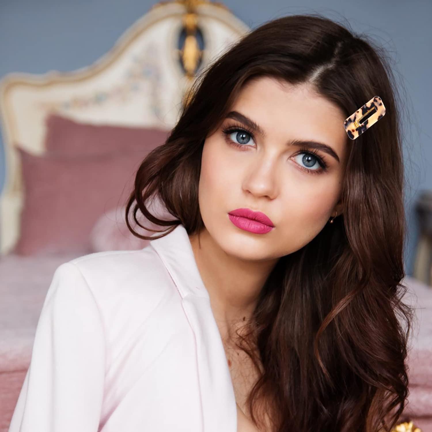 Juego de 12 Clips para el Cabello Doromy Resina Acrílica