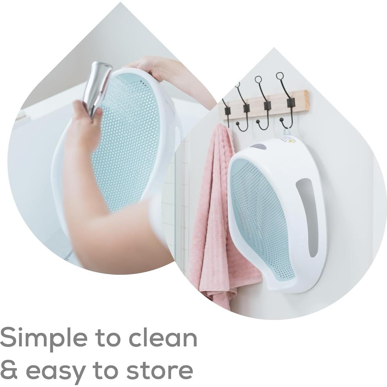 Conjunto de Baño para Bebés Angelcare Soft Touch + Termómetro