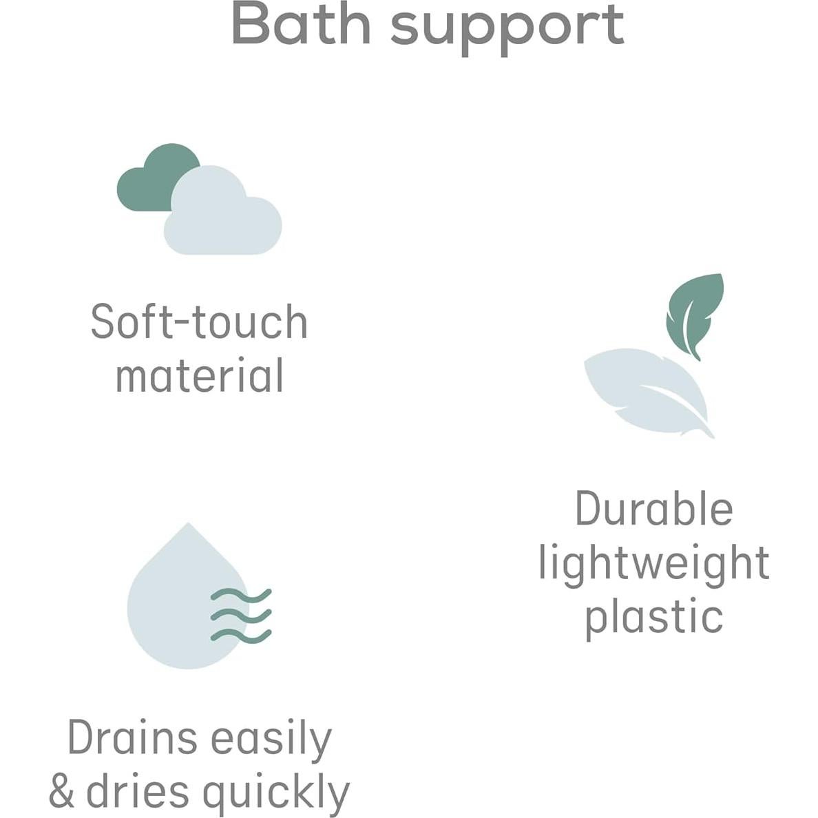 Conjunto de Baño para Bebés Angelcare Soft Touch + Termómetro