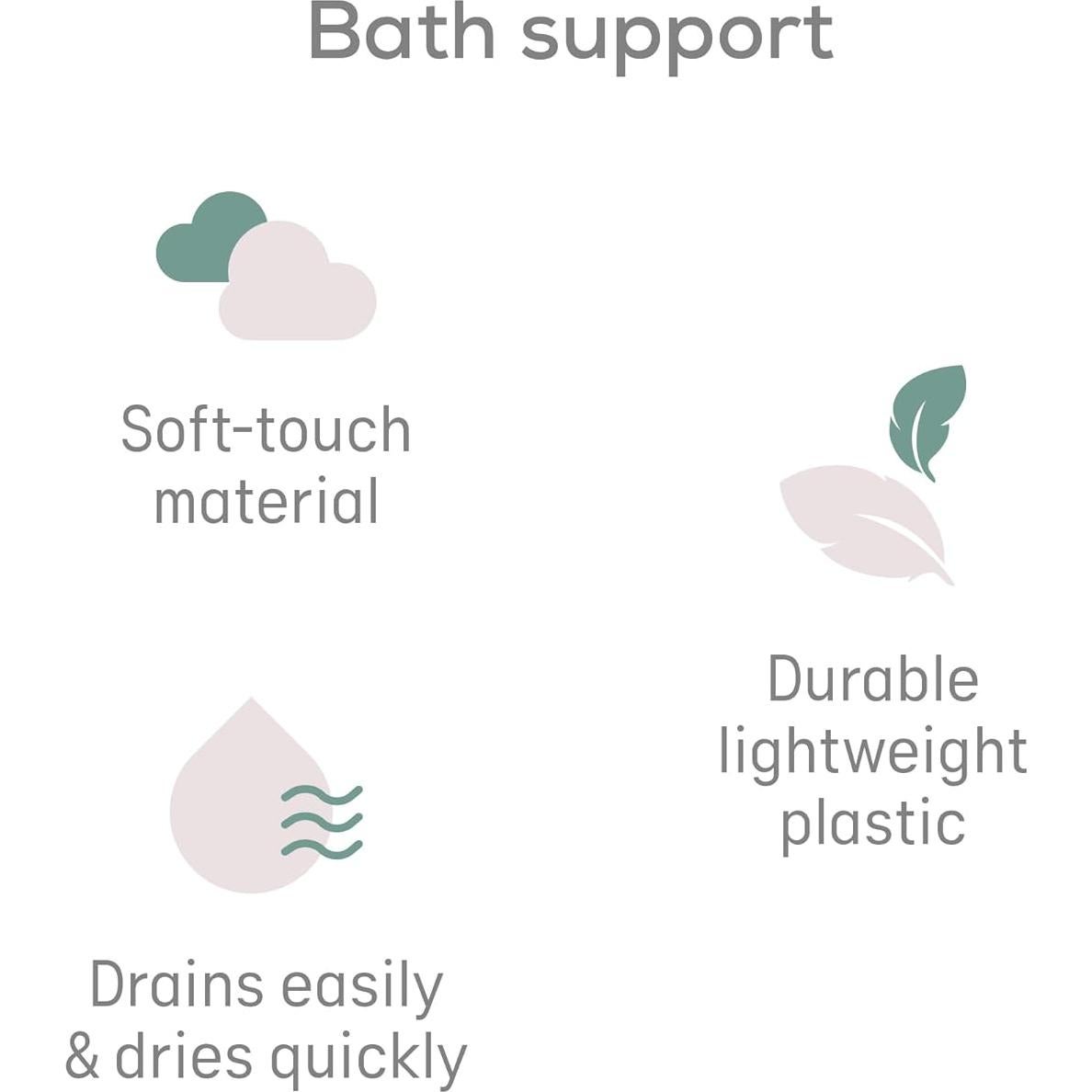 Conjunto Baño Bebé Angelcare Soft Touch + Termómetro 0-6 Meses