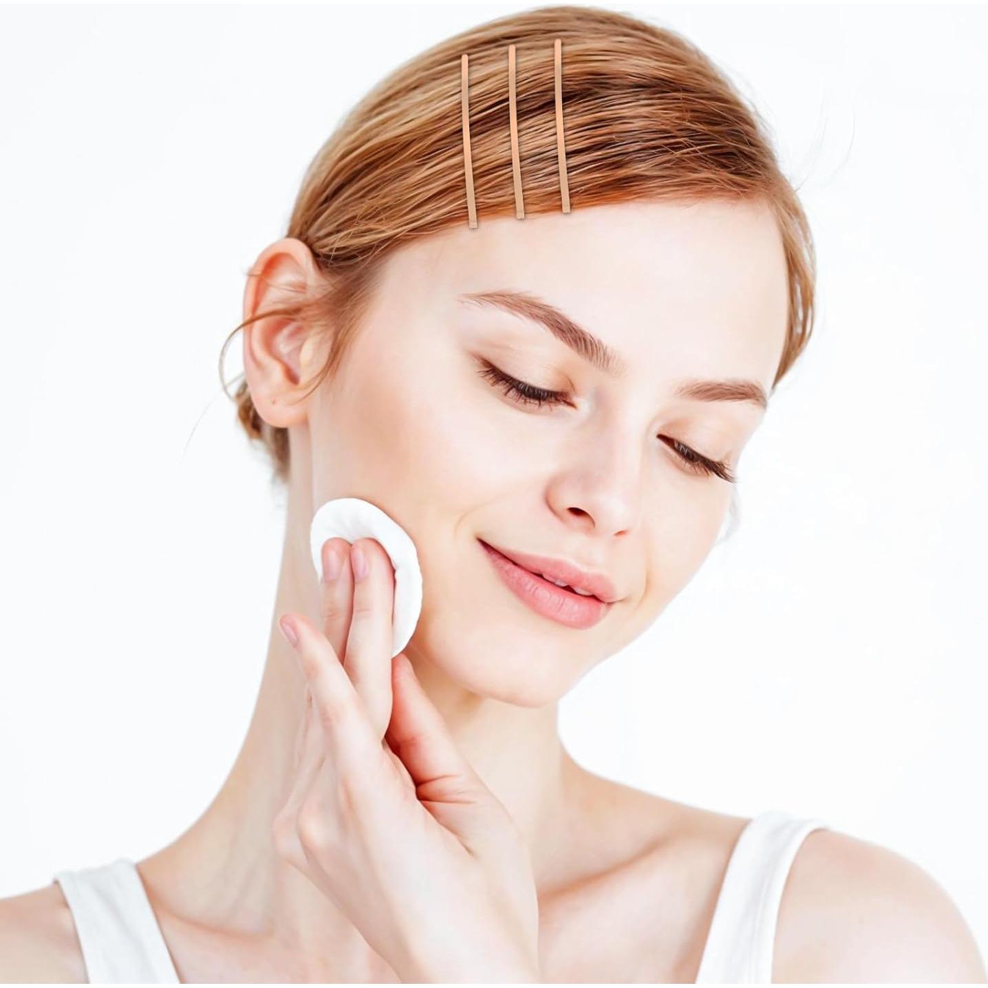 50 Horquillas Jumbo Doradas Xthrotsenk 21.3 cm Antideslizantes