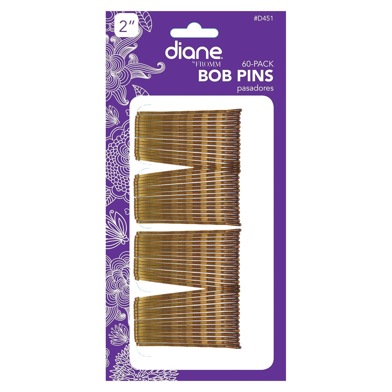 Pasadores Diane Bronce 60 Unidades con Puntas de Goma