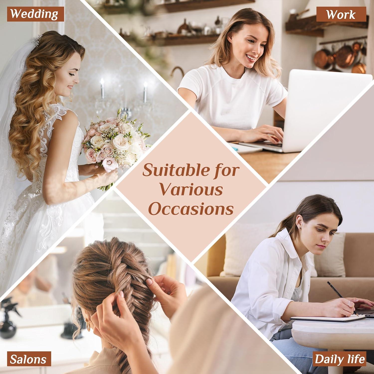 Horquillas Rubias para Cabello DF - 500 Pcs 5.08 cm Premium