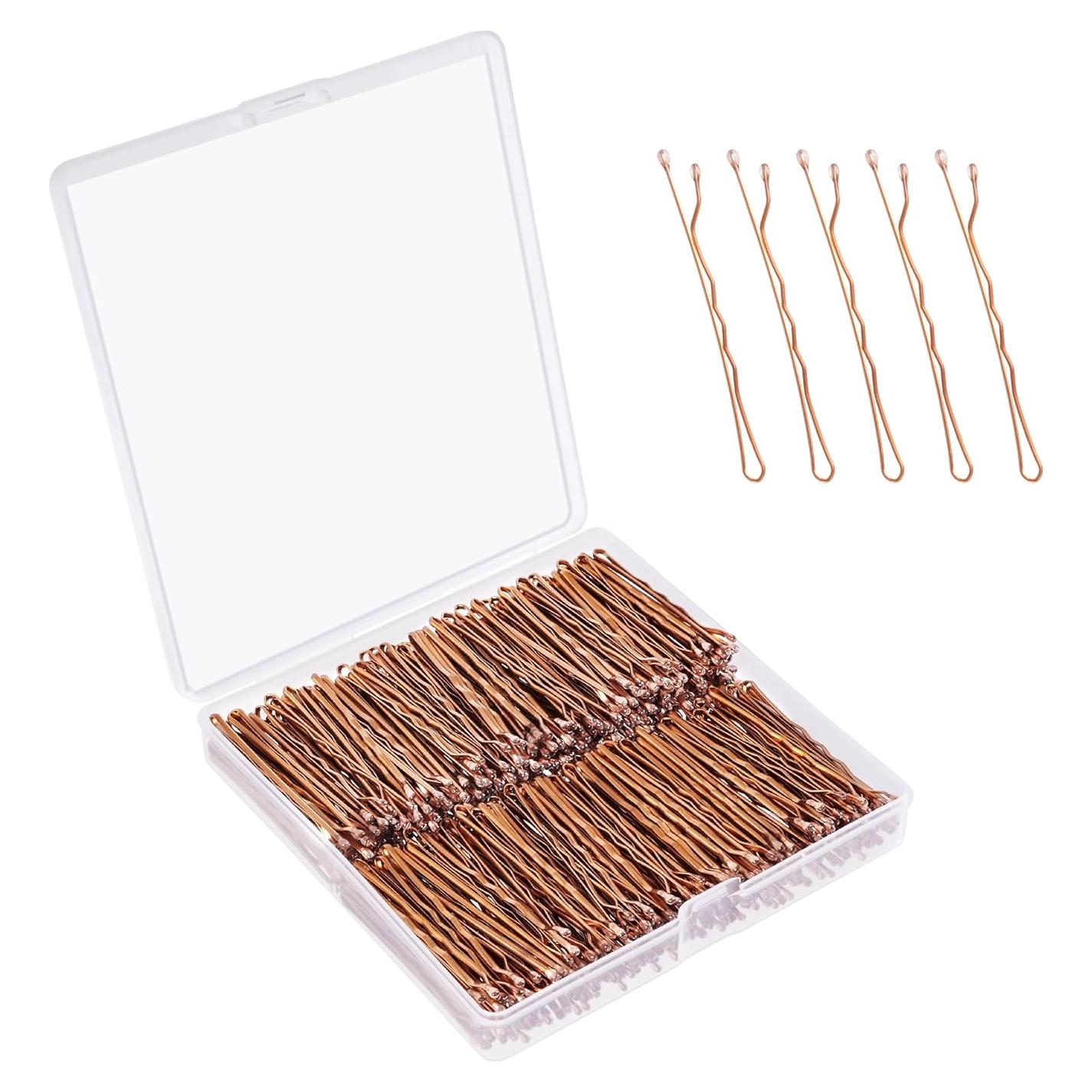 Horquillas para Cabello DF DUALFERV 360 Pcs 5.08 cm Doradas