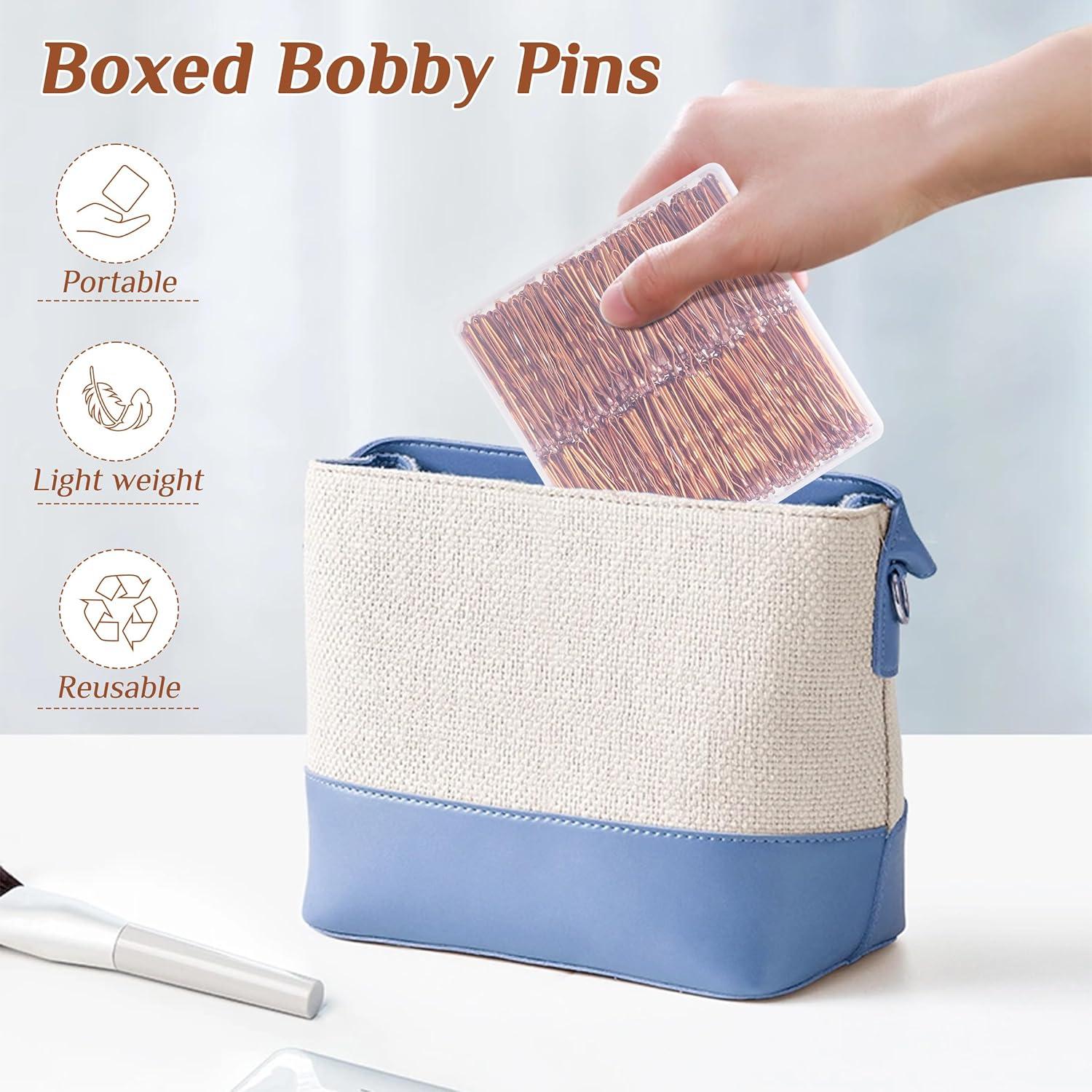 Horquillas para Cabello DF DUALFERV 360 Pcs 5.08 cm Doradas