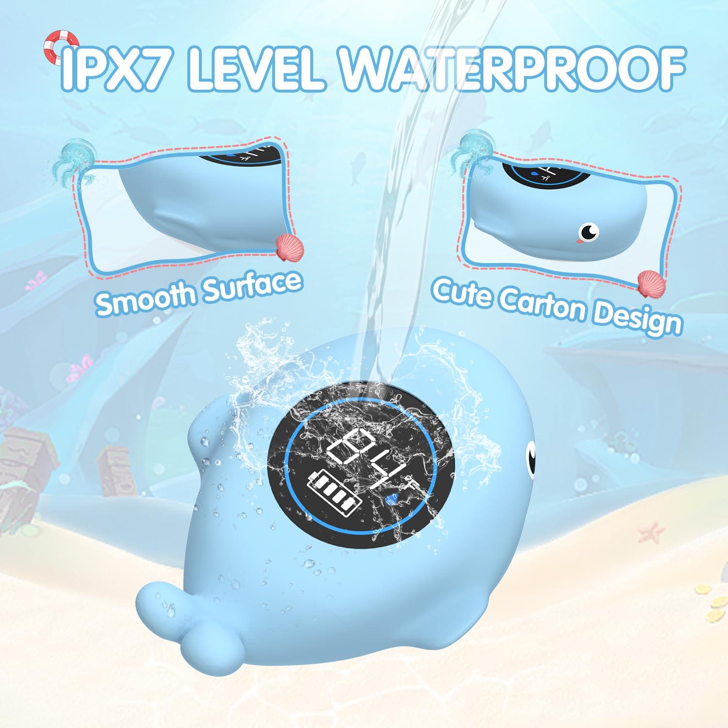 Termómetro Digital Flotante para Bebés - Seguro y Recargable