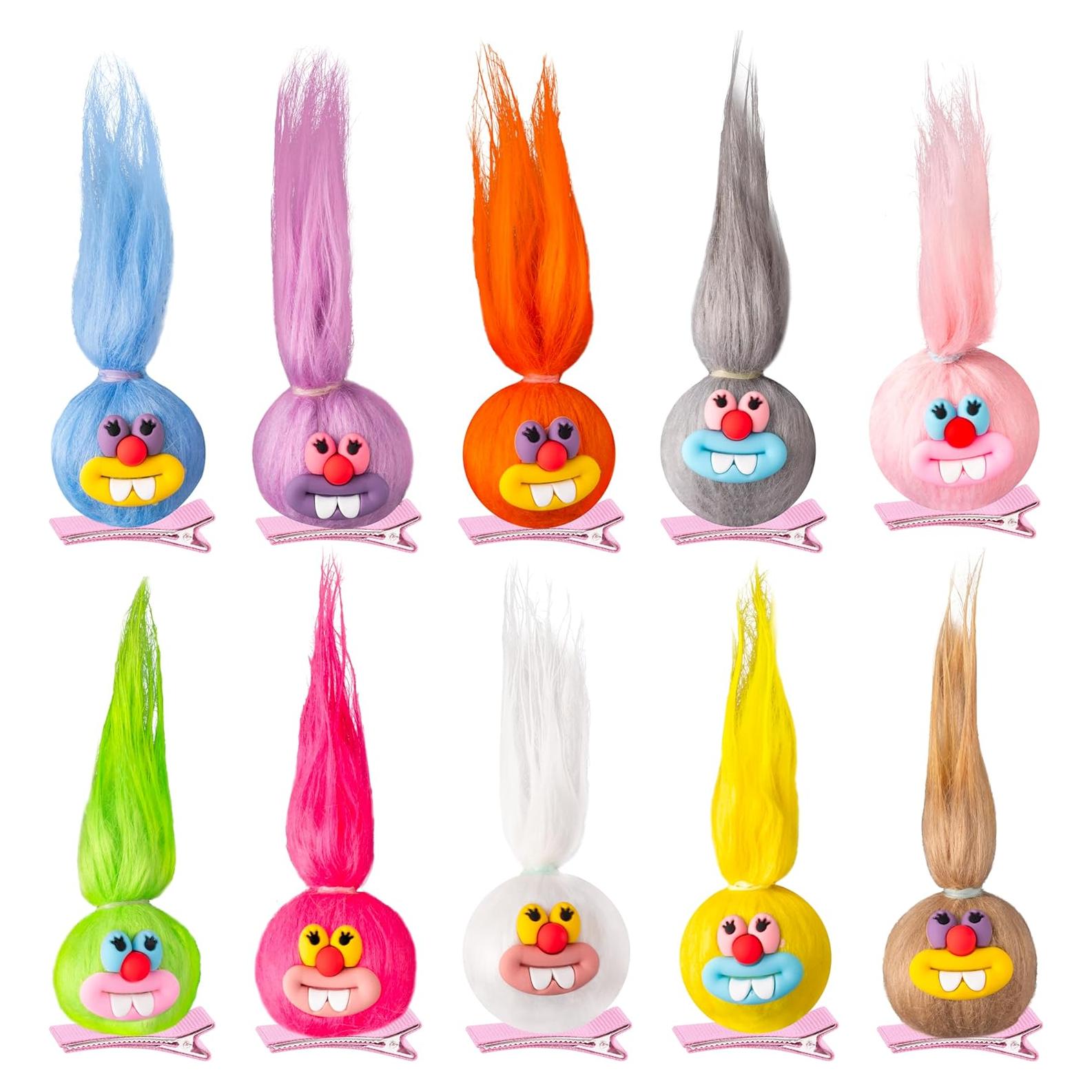 Set de 10 Clips de Cabello Divertidos GyovinnJuwanua