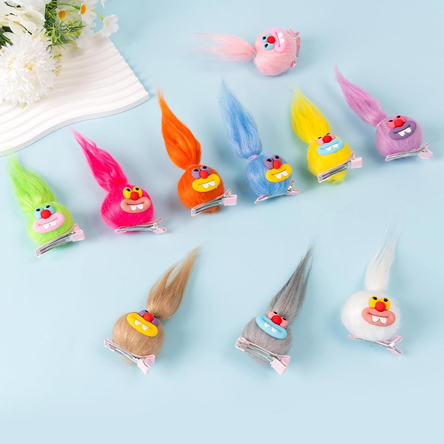 Set de 10 Clips de Cabello Divertidos GyovinnJuwanua